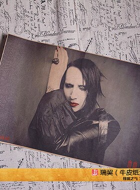 MarilynManson海报posters定制famousAmericansBand Custom Made
