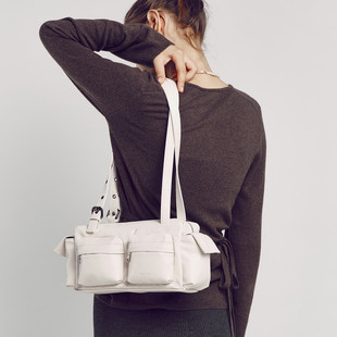 韩国代购samoondoh pocket utility bag M  单肩包