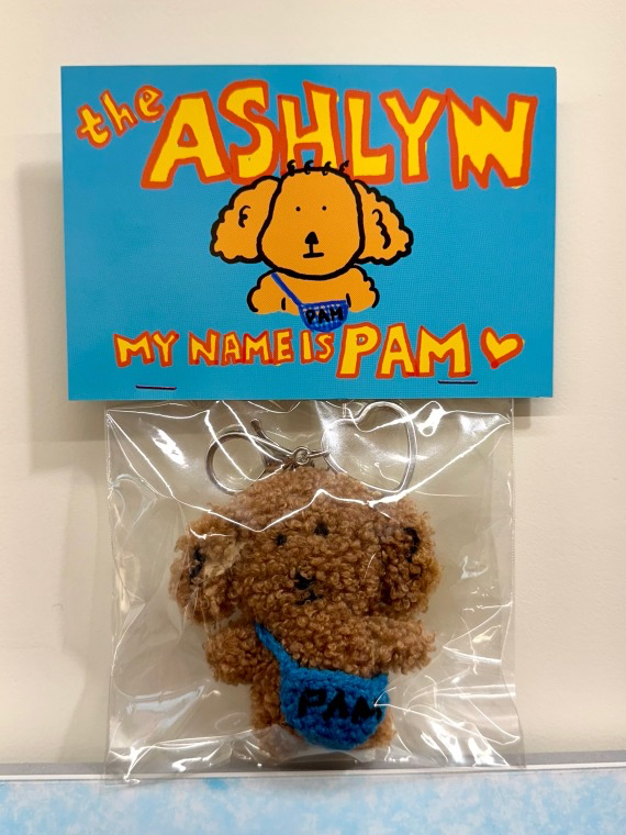韩国代购 theashlynn NAKED PAM '70s RETRO 小泰迪 包挂件