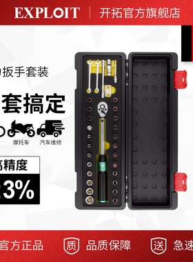 扭力扳手高精度扭矩力矩公斤小扭力起子自行车预置式定扭板手套装