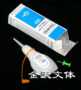正宗铁城瞬间胶水 101胶水 强力胶 补鞋胶水  10g装