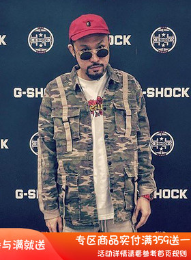 fairplay quinton洗水做旧多袋工装夹克外套 热狗上身publish副牌