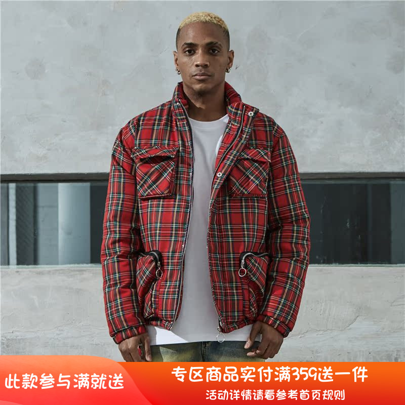 纽约潮牌Profound Foundation支线 立体口袋 英伦风 白鸭绒羽绒服