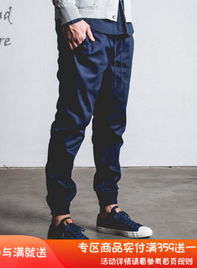 洛杉矶潮牌Fairplay runner jogger经典款 修身微弹慢跑束脚裤