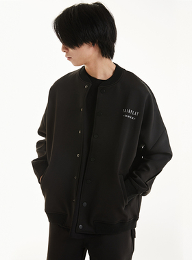 【清仓特价】XMXX联名fairplay一体剪裁超棒质感太空棉棒球服外套