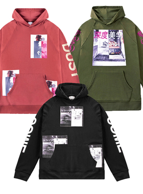 纽约潮牌Profound Foundation支线 视觉系印花 宽松卫衣帽衫