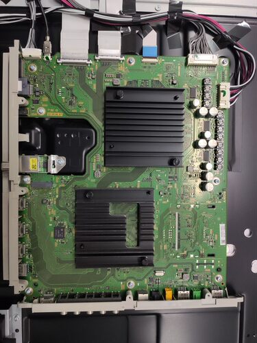 维修索尼KD-75X9400E/65/55X9300E主板1-982-021-11死机重启不开