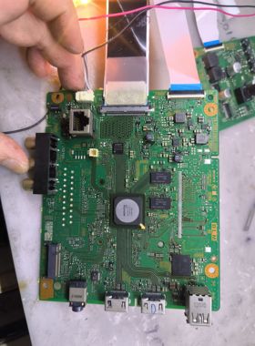 维修港版索尼KDL-40W660E/32W610E主板1-981-541-12不开机闪红灯