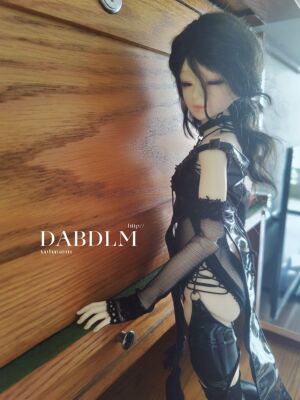 性感恶魔bjd4分娃衣皮衣