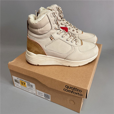 雪地靴防水棉靴羊毛冬季