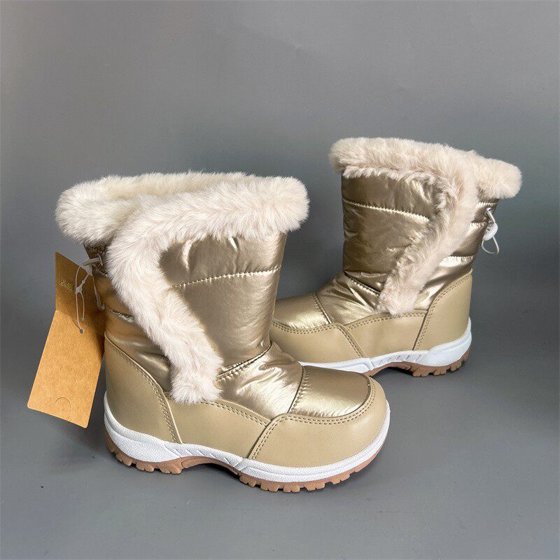 三色加厚加毛女童儿童雪地靴棉靴毛靴雪地靴-30防滑防水轻便简好,童鞋/婴儿鞋/亲子鞋,雪地靴,淘宝优惠券,粉丝福利购,淘宝优惠卷