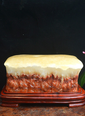 广西猪肉石奇石天然原石头摆件观赏石镇宅风水石包邮手玩摆件装饰