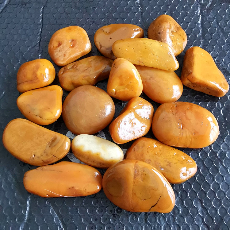 黄龙玉原石籽料小黄蜡石雕刻裸石玉石手玩石练手料乌龟晒台晒背石