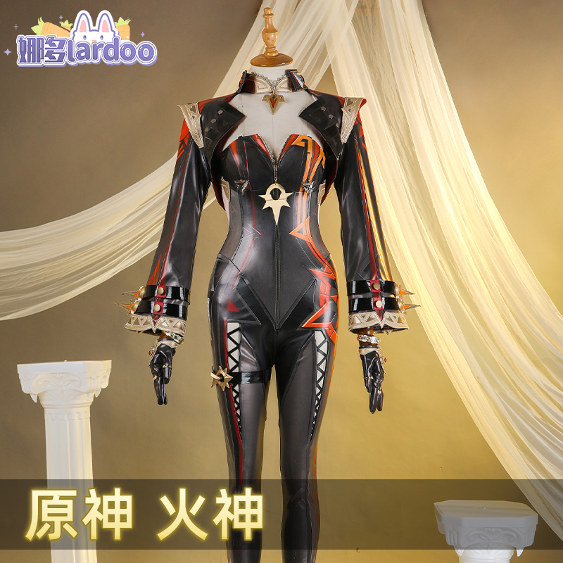 娜多原神cos服火神玛薇卡服装