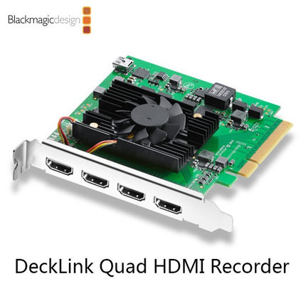 9黑魔法DeckLink Quad HDMI Recorder4路HDMI采集卡vMix导播台