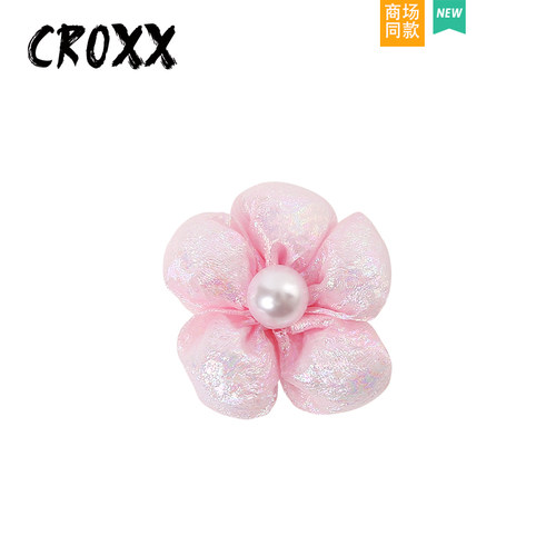 CROXX洞洞鞋配饰仿珍珠花朵鞋花鞋扣装饰扣鞋饰适配crocs/cross