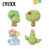 花diy装 饰扣 鞋 CROXX 配件卡扣适配Cross 配饰鞋 扣 Crocs 洞洞鞋