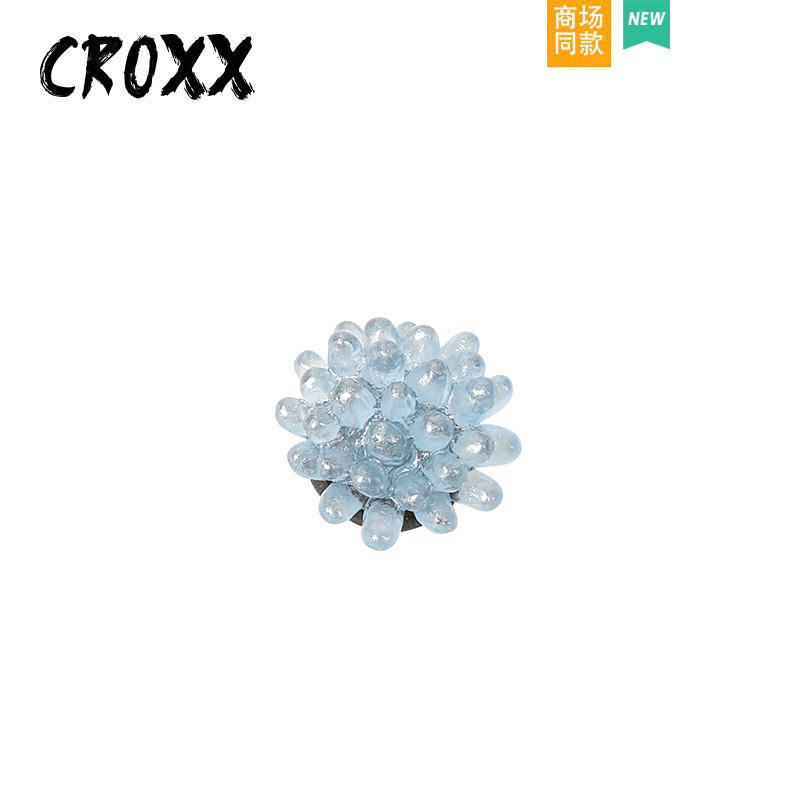 CROXX洞洞鞋配饰蓝莓花配套鞋花鞋扣拖鞋装饰鞋饰适配crocs/cross