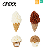 花适配Cross CROXX Crocs 扣diy装 饰扣鞋 食玩卡通饼干洞洞鞋 配饰鞋
