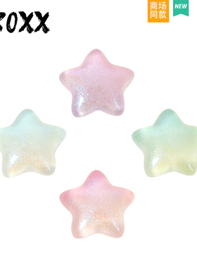 CROXX洞洞鞋配饰五角星鞋花鞋扣拖鞋装饰扣鞋饰适配crocs/cross
