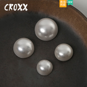 饰扣鞋 croxx洞洞鞋 扣装 花小香风鞋 饰卡扣适配crocs 配饰仿珍珠鞋