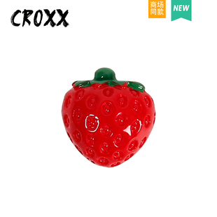 扣鞋 饰品 配饰装 CROXX 饰扣鞋 饰 彩绘草莓洞洞鞋 花智必星卡骆驰装