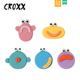 花装 CROXX 饰扣卡扣适配Crocs 配饰diy鞋 扣鞋 新款 小怪兽洞洞鞋