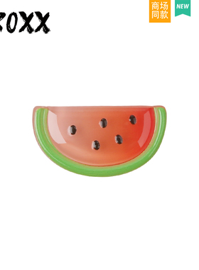 CROXX 洞洞鞋配饰夏日西瓜装饰扣diy配饰卡扣鞋扣适配Cross/Crocs
