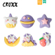 扣鞋 CROXX 饰扣diy鞋 配饰装 花配件适配Crocs 星空独角兽洞洞鞋