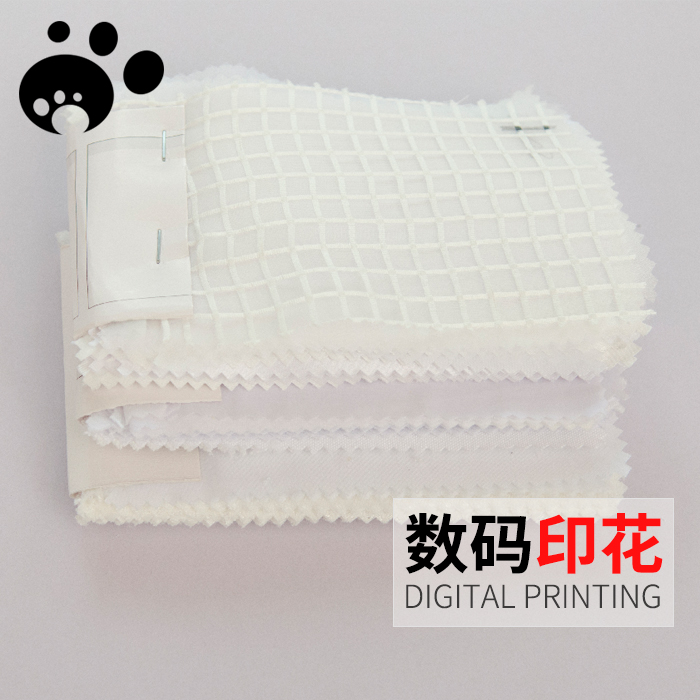 涤纶氨纶印花定制样卡底布多品种