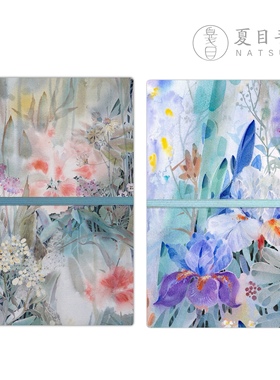 397/398「NATSUME x FENNY」风琴手工随身旅行水彩手账速写本宝虹