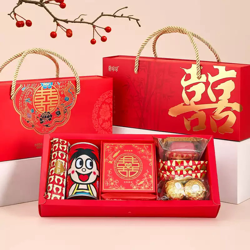 爱哆哆喜饼喜糖中式盒装成品含糖图片
