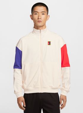 25新款Nike耐克男子外套HERITAGE复古薄绒针织立领运动夹克FZ6926