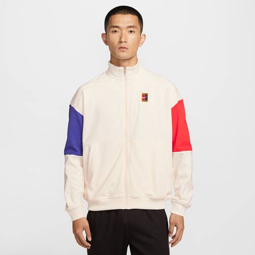 Nike耐克男子薄绒针织立领外套