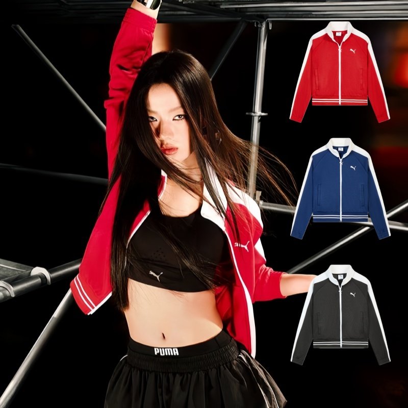 26新款PUMA单依纯彪马外套女子复古拼接撞色T7运动休闲夹克638392,运动服/休闲服装,运动茄克/外套,淘宝优惠券,粉丝福利购,淘宝优惠卷