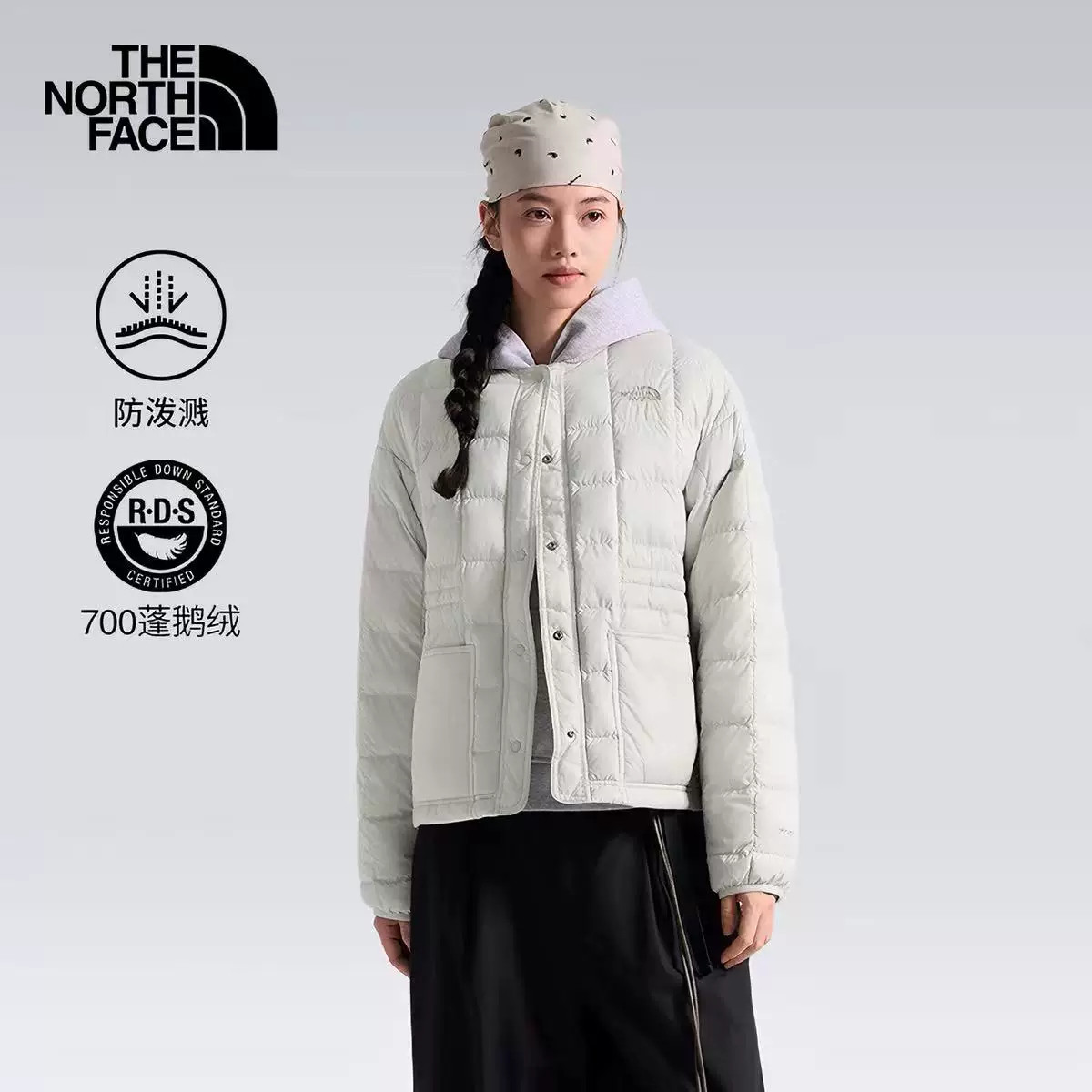 TheNorthFace背面羽绒服女外套