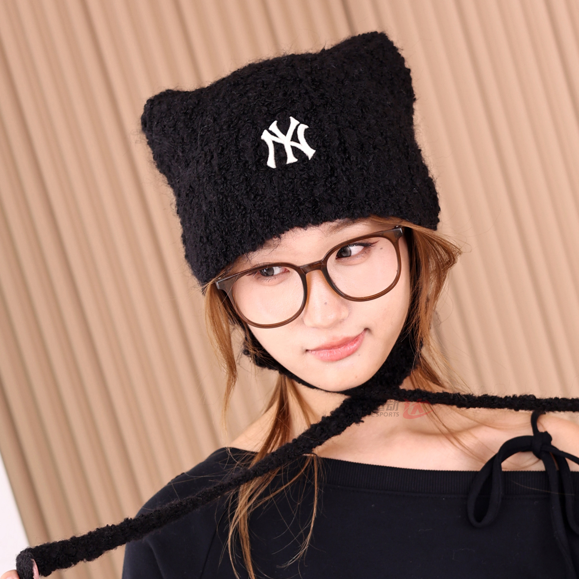 26款MLB针织帽男女绒线帽毛线帽