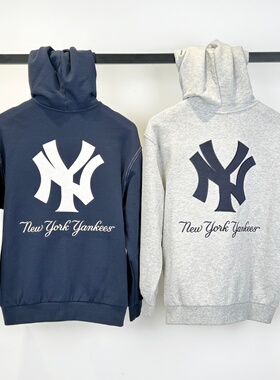 25新款MLB儿童外套男女NY复古撞色加绒保暖休闲运动夹克7AHDB1356