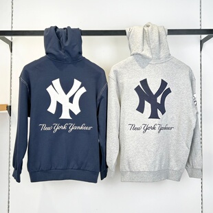 MLB儿童外套男女NY复古撞色加绒保暖休闲运动夹克7AHDB1356 25新款