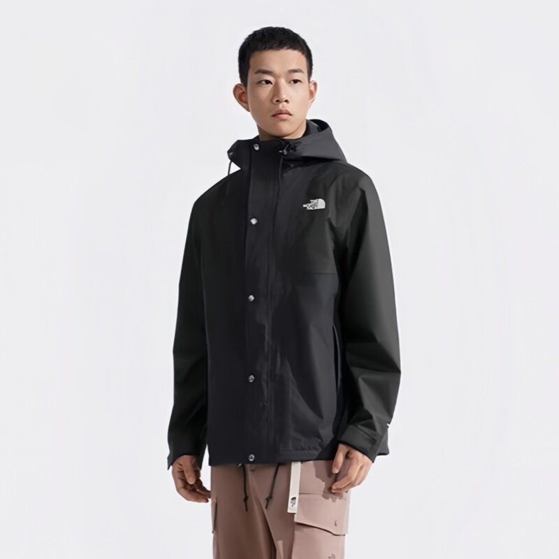 北面冲锋衣外套男子防水运动夹克