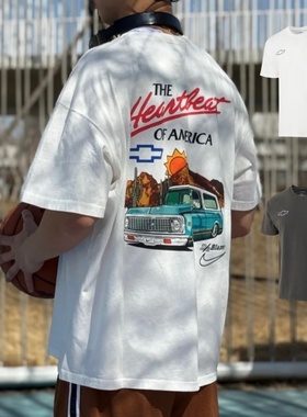 25新款Nike耐克短袖男Devin Booker雪佛兰联名纯棉运动T恤HV6691