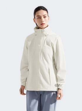 25新款TheNorthFace北面硬壳冲锋衣外套女子户外运动休闲夹克8GGF