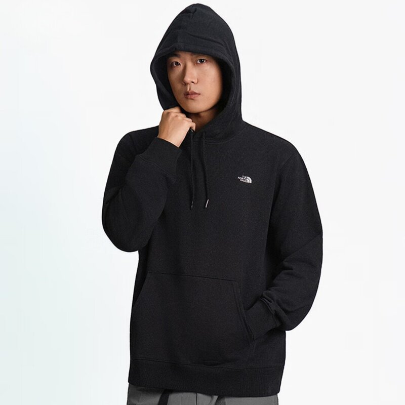 25新款TheNorthFace北面运动卫衣男女连帽宽松休闲针织套头衫8F09