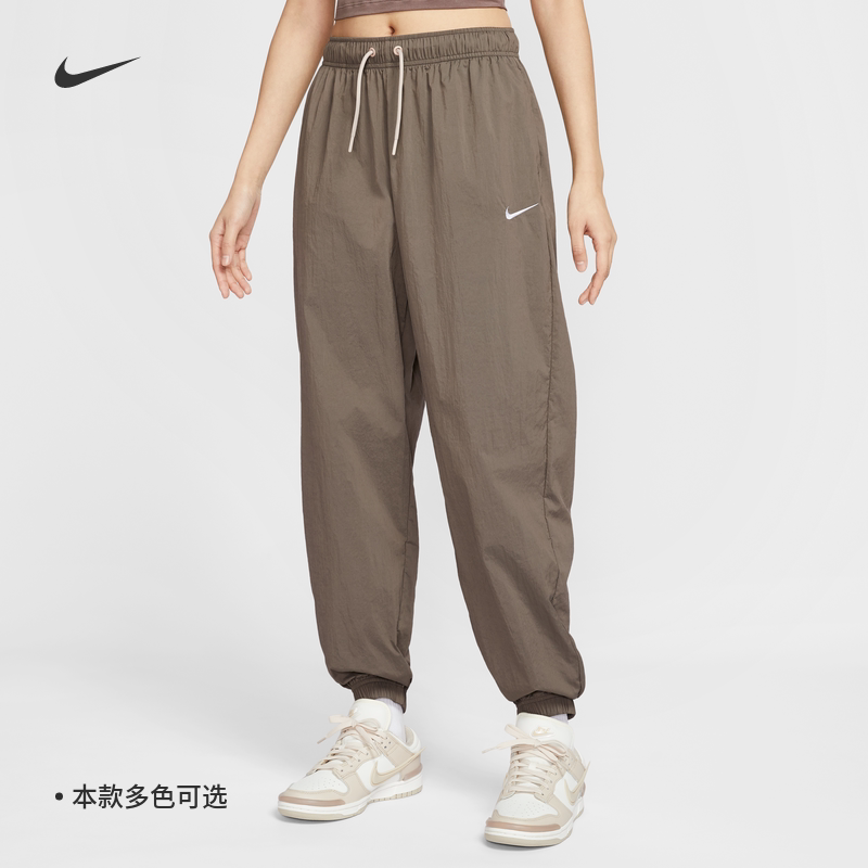 25新款Nike耐克女子长裤OVERSIZE风梭织束脚轻便休闲运动裤IH0827