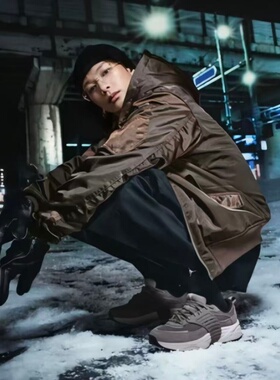 25新款Jordan王嘉尔耐克乔丹外套男子保暖棉服休闲运动夹克HV0541