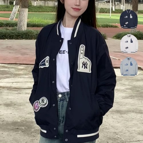 NewEra纽亦华男女NY棒球服外套