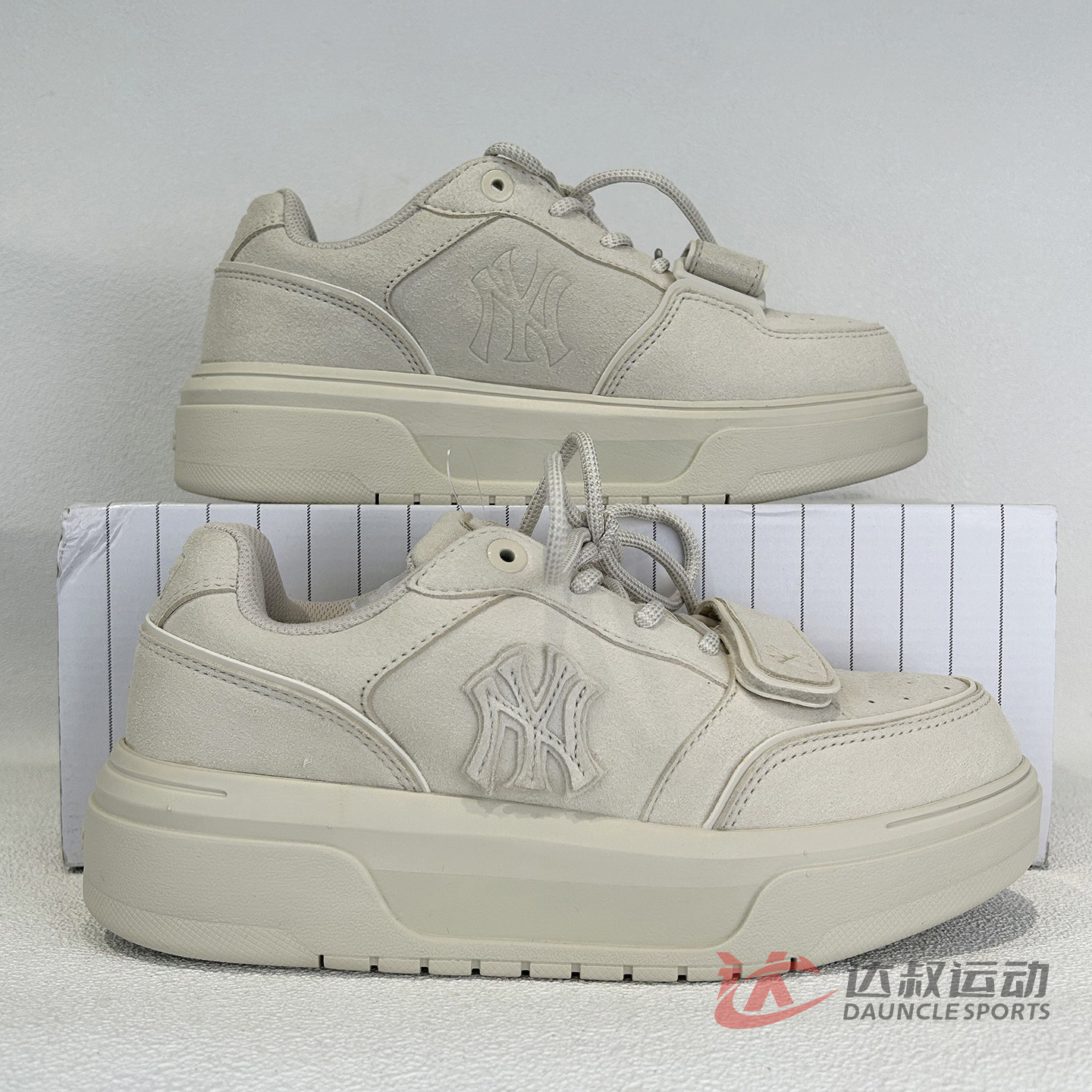 25新款MLB情侣学长鞋男女NY复古厚底增高低帮运动休闲鞋3ASXP015N,运动鞋new,运动休闲鞋,淘宝优惠券,粉丝福利购,淘宝优惠卷