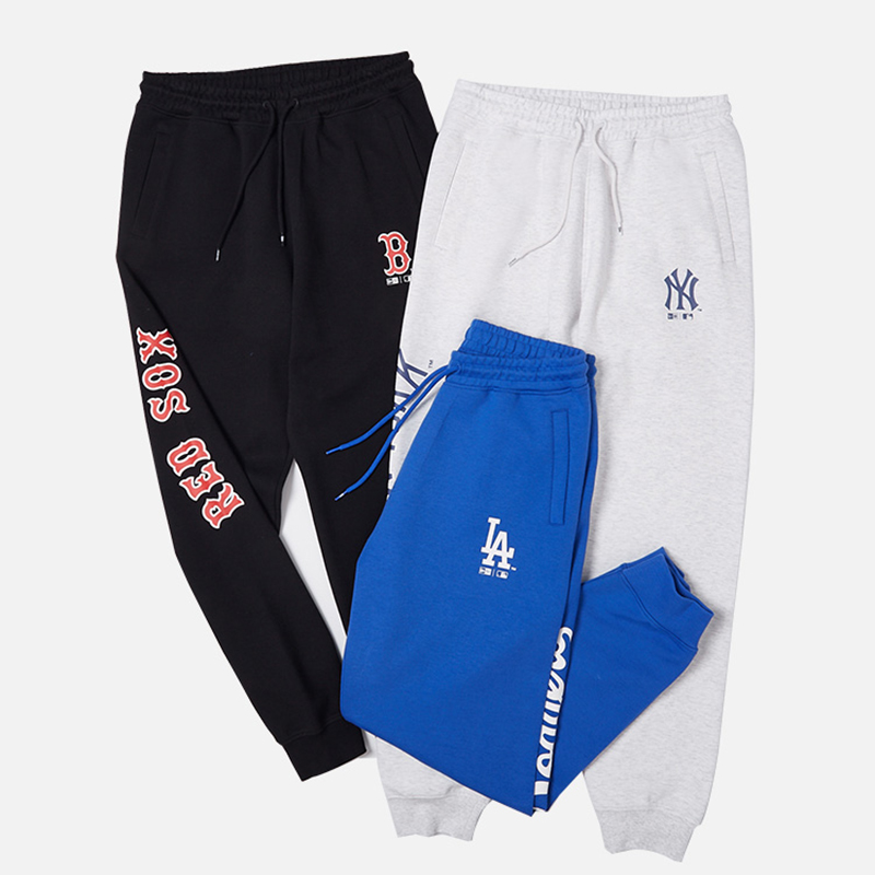 纽亦华男女NY束脚运动长裤