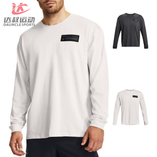 UA安德玛运动T恤男子Project 1380125 Rock强森训练健身休闲长袖