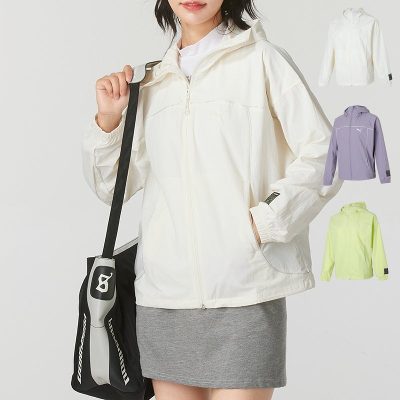 PUMA彪马女子连帽训练外套